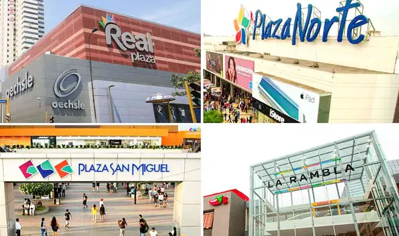 Lista actualizada: los centros comerciales abiertos en Lima y los clausurados por riesgo estructural