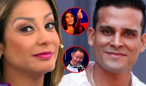 Karla Tarazona aclara apodo de "olluquito" a Christian Domínguez y Kenji Fujimori se sorprende: "Tampoco, tampoco"