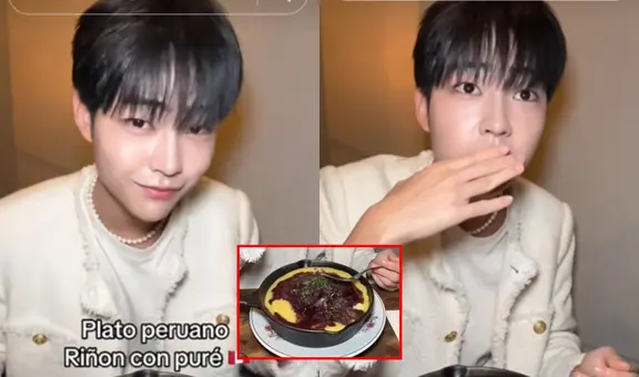 Coreano prueba plato peruano, pero usuarios de TikTok niegan que sea de Perú: "Soy peruana y no sabía que existía"