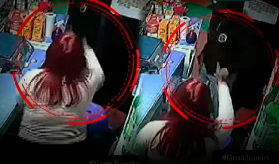 Con cuchillo en mano: mujer se enfrenta a ladrón que intentó robar por segunda vez su negocio en Huancayo