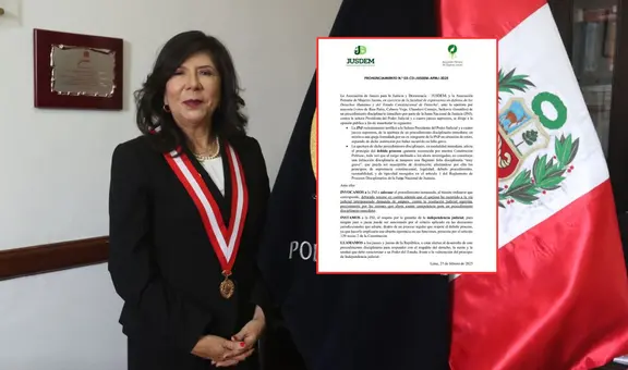 Asociación de Jueces ante ataque de la JNJ a Janet Tello: "Ningún juez puede ser sancionado por sus decisiones"