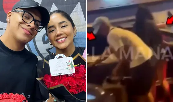 Chechito fue captado recogiendo a Roxana Molina de su trabajo en América TV tras constantes coqueteos