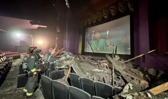 Techo de cine en Washington colapsa en función de "Capitán América": bomberos no reportaron heridos