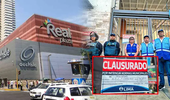 MML clausura Real Plaza Centro Cívico: ¿Cuándo abrirían el centro comercial?