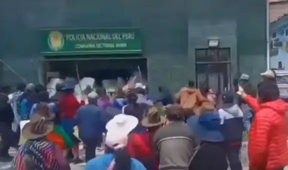 Ciudadanos de Áncash intentaron tomar comisaría tras liberación de presunto feminicida: juez reclasifico el caso