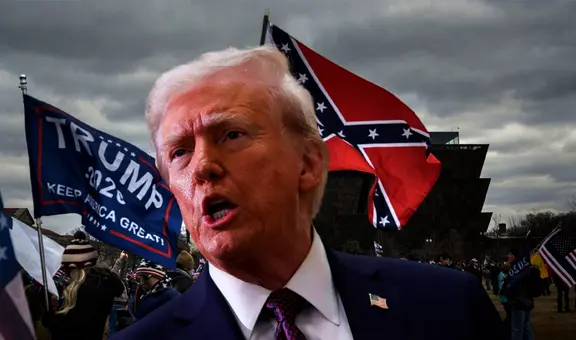 Estados Unidos: ¿Por qué la bandera confederada es vista como símbolo de racismo y es adoptada por los seguidores de Trump?