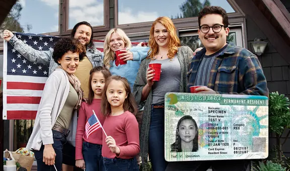 Green Card para inmigrantes: cómo obtener la residencia permanente por lazos familiares en EE. UU.