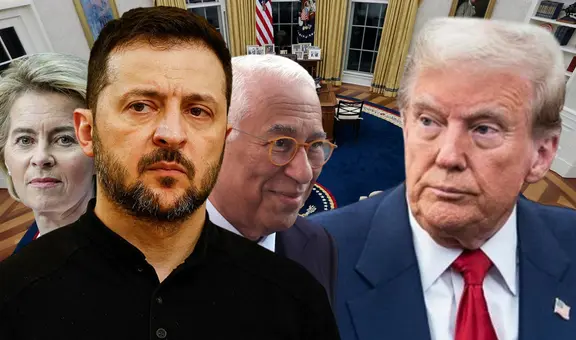 Líderes de la Unión Europea apoyan a Zelensky tras altercado con Trump en la Casa Blanca: "No está solo"