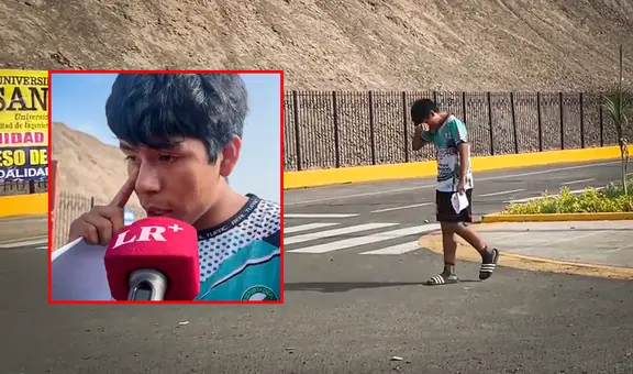 Postulante a San Marcos llora tras quedar fuera del examen de admisión: "Padres, perdónenme, me olvidé el DNI"