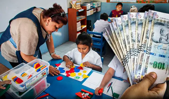 Aumento de sueldo para todos los auxiliares de educación en Perú: el nuevo monto desde marzo de 2025