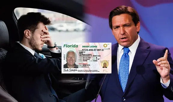 Licencia de conducir en Florida: ley firmada por Ron DeSantis aumenta pena a conductores que no cumplan con requisito básico