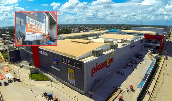 Clausuran temporalmente centro comercial Real Plaza Pucallpa: infringieron normas de evacuación y señalización