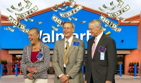 La familia más rica de EE. UU., dueña de Walmart y con una fortuna estimada en US$247.000 mil millones, según Forbes