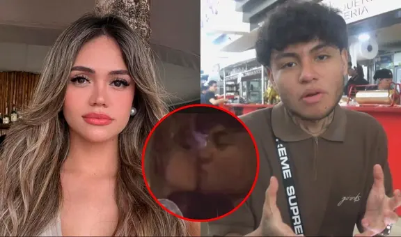 ¿Se acerca oficialización? Mayra Goñi besa a Neutro en plena transmisión en vivo pese a negar romance