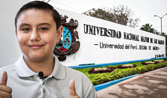 Niño de 12 años ingresó a San Marcos con solo 2 meses de preparación: “Postulé para ver cómo estaban mis conocimientos”