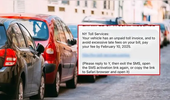 Aviso importante en Nueva York: estafadores envían mensajes falsos de multas de estacionamiento, ¿cómo identificarlos?