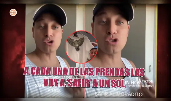 Luigui Carbajal sorprende al rematar a S/1 todos sus vestuarios de Skándalo: "Sería innecesario guardarlo"