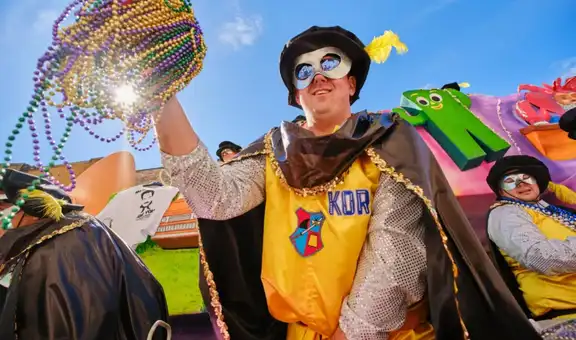 Mardi Gras en Nueva Orleans: qué es y cuáles son los nuevos horarios del desfile tras riesgo de tormentas en EE. UU.