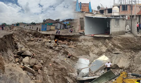 Fuertes lluvias en Arequipa: casas inundadas, vías colapsadas y más de 10.000 familias aisladas