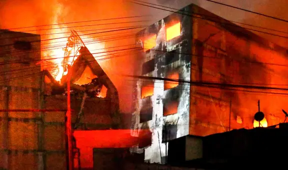 Gobierno entregará bono a damnificados del voraz incendio en Cercado de Lima