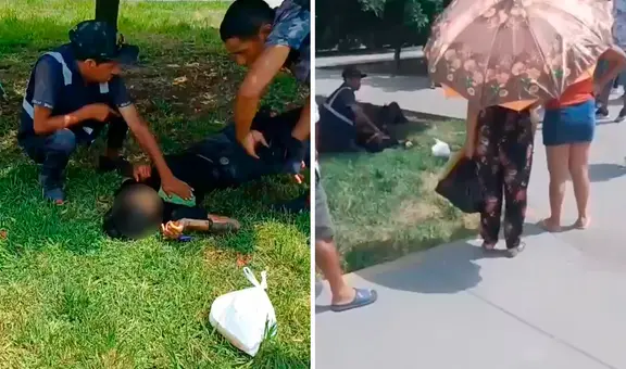 Delincuentes en bicicleta acuchillan a joven para robarle su celular en Villa El Salvador: víctima quedó en estado crítico