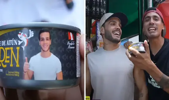 Mario Irivarren va al mercado y se queda impactado al ver que hay una marca de atún con su apellido y su foto: "Está en Indecopi"