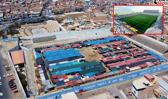 El inmenso estadio en Perú que luce completamente deteriorado: cientos de comerciantes ambulantes lo invadieron y hoy es un mercado
