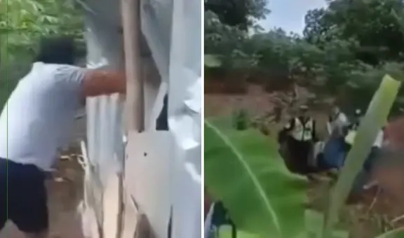 Hombre habría abusado sexualmente de bebé de año y medio en Tarapoto: vecinos lo detuvieron en flagrancia