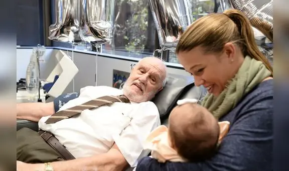 James Harrison, quien salvó a más de 2 millones de bebés con sus donaciones de sangre, falleció a los 88 años