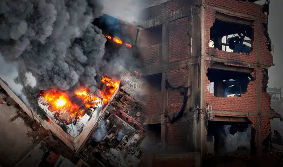 Incendio en Centro de Lima: colapsan de estructuras de edificio y advierten que siniestro podría durar hasta el domingo