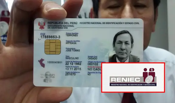 DNI electrónico: ¿qué información que almacena el chip de este documento emitido por Reniec a todos los peruanos este 2025?