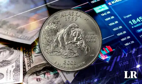 La moneda de 25 centavos que tiene grabado un oso y superaría los US$700: está compuesta por dos metales preciosos