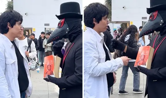 Universitario rechaza oferta de S/400 por arrancar una hoja de la Biblia: "Me iría al infierno"