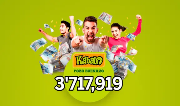 Resultados de la Kábala EN VIVO este 6 de marzo: jugada ganadora, números y Pozo Buenazo