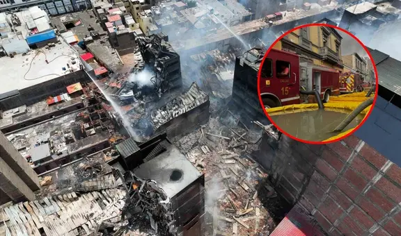 Incendio en centro de Lima: los 5 factores que mantienen la emergencia y complicaron su control