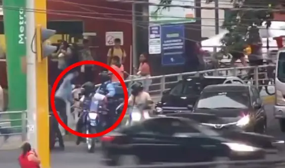 Cámara registró escape de sicarios que asesinaron a hombre en la estación Jorge Chávez de Línea 1 del Metro de Lima