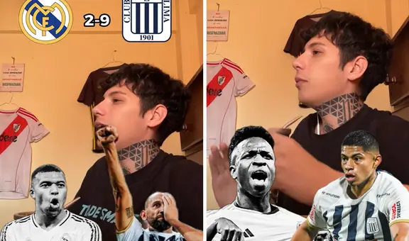 Tiktoker argentino comparó a jugadores de Alianza Lima con el Real Madrid y desata polémica: "Quevedo antes que Vinícius"
