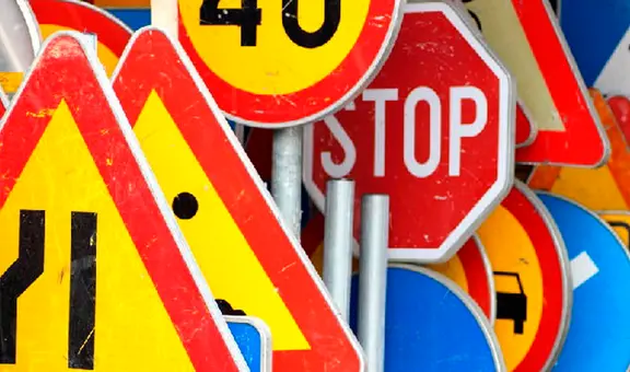 Licencia de conducir en Texas: qué significado tienen los colores de las señales de tránsito en el sur de EE. UU.