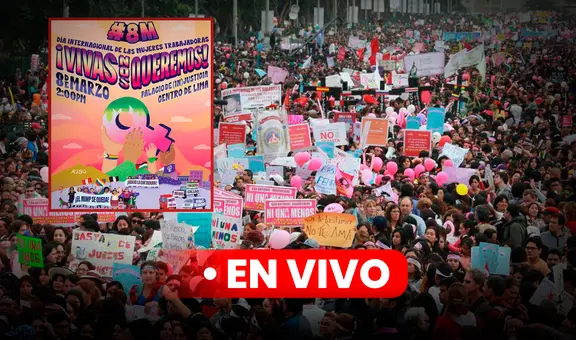 Marcha por el 8 de marzo Día Internacional de la Mujer EN VIVO: ruta, puntos de concentración y gremios que participarán
