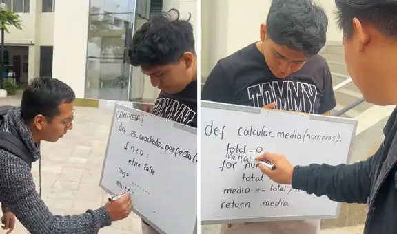 Joven de la UPC retó a estudiantes de la UNMSM en programación y se llevó decepción: "Solo uno lo logró"