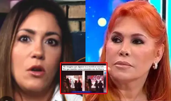 Tilsa Lozano exige a Magaly Medina que se rectifique por supuesto error en su programa: "Me están difamando"