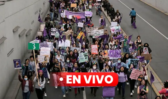 Marcha 8M Lima 2025 por el Día Internacional de la Mujer EN VIVO: punto de encuentro será el Centro de Lima