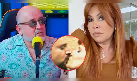 Beto Ortiz recuerda su beso con Magaly Medina y el impacto que tuvo en su carrera: "Eran mis 15 segundos de fama"