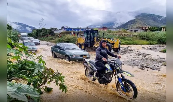 Senamhi: este domingo y lunes habrá lluvias de moderada y fuerte intensidad en la sierra de 10 regiones