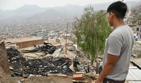 Incendio en San Juan de Lurigancho: mujer gestante se descompensó tras perder su casa