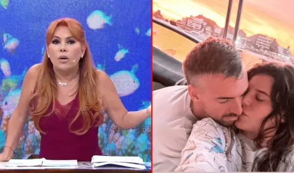Magaly Medina critica la romántica foto de Macarena Vélez y Juan Ichazo: “Me parece poco empático”