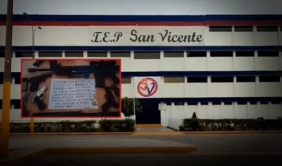 Extorsionadores amenazan con armas a colegio San Vicente en Comas: padres no enviarán a sus hijos y anuncian plantón