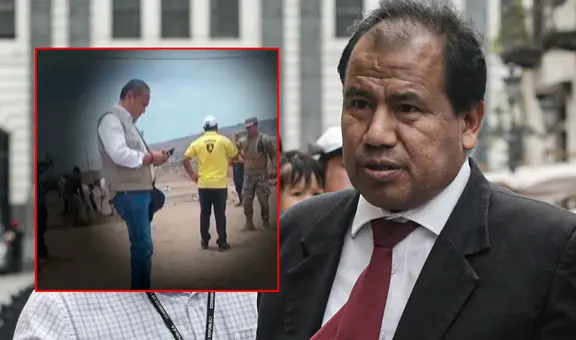 Denuncian a congresista Edgar Tello por presuntamente haber invadido terreno de la Fuerza Aérea del Perú