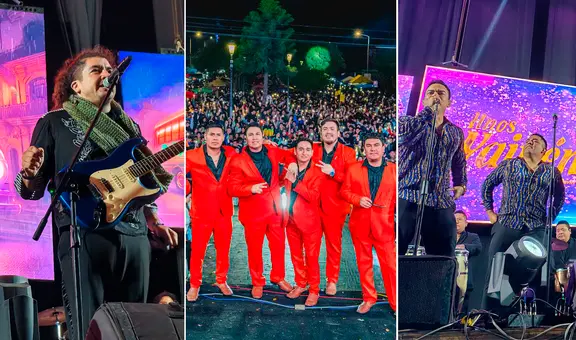 Mauricio Mesones, Hermanos Yaipén, Caribeños, La Bella Luz y más artistas disfrutaron de los Carnavales de Cajamarca 2025