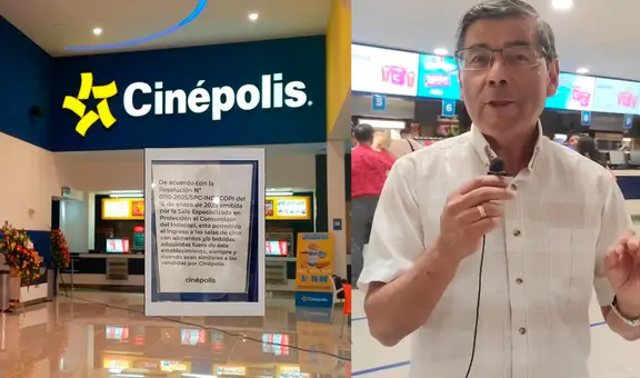 Jaime Delgado regresa a Cinépolis tras sanción de Indecopi por prohibir ingreso de comida externa a sus salas: "Finalmente cumplieron"